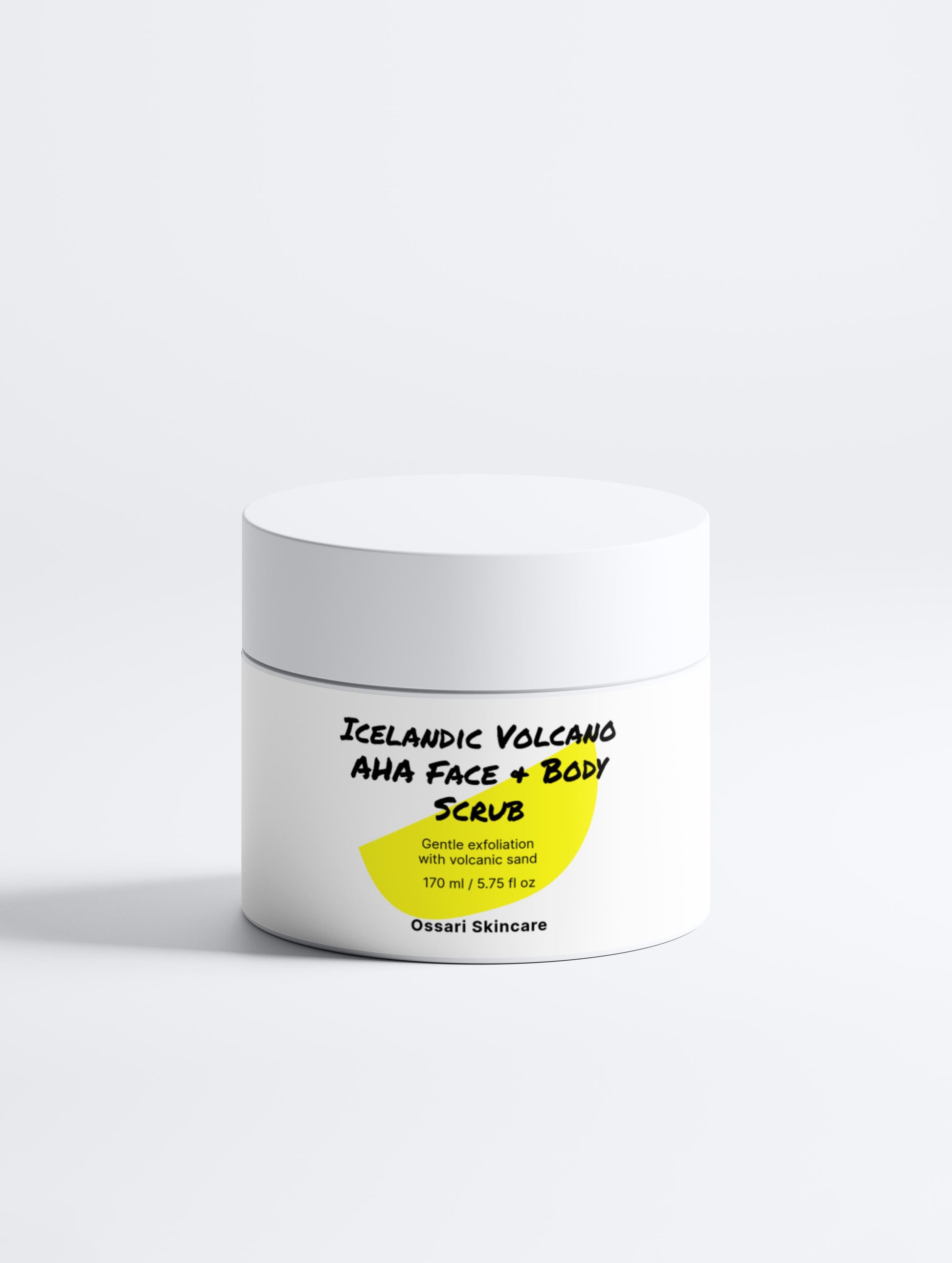Icelandic Volcano AHA Face & Body Scrub